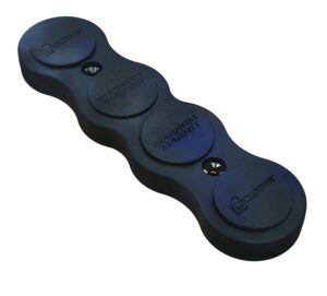 Lockdown 1097608 Gun Concealment Magnum Magnet Black Metal Holds 1 Handgun/Rifle/Shotgun