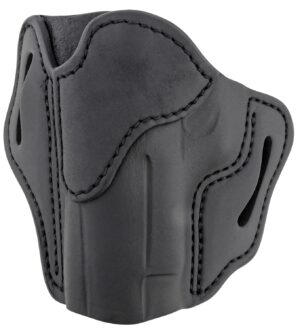 1791 Gunleather ORBH23SBLL BH2.3 Optic Ready OWB Size 2.3 Stealth Black Leather Belt Slide Compatible w/Glock 17/S&W M&P Shield Left Hand
