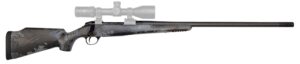 Fierce Firearms FCRG300WIN24TP Carbon Rage  Full Size 300 Win Mag 3+1, 24" Carbon Fiber C3 Steel Barrel, Tungsten Gray Cerakote Titanium Receiver, Phantom Camo Fixed Fierce Tech C3 Stock, Right Hand