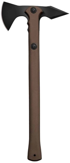 Cold Steel CS90PTHF Trench Hawk  3.50" Blade 1055 Carbon Steel Blade Flat Dark Earth Polypropylene Handle 19"