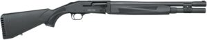 Mossberg 85152 940 Pro Tactical 12 Gauge Semi-Auto 3" 7+1 18.50" Cylinder Bore, Black, Optic Cut Rec, Synthetic Furniture with QD Sling Mounts, Adj. Shim Stock, Fiber Optic Sight