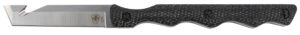 Templar Knife NTKB222 Neck  2.46" Fixed Tanto Plain Powder Coated D2 Steel Blade/ 4.22" Black Canvas Micarta Handle Includes Lanyard/Sheath