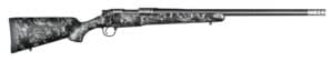 Christensen Arms 8010615700 Ridgeline FFT Full Size 300 WSM 3+1, 20" Stainless Steel Threaded Barrel, Stainless Aluminum Receiver, Black w/Gray Accents Fixed Sporter w/Flash Forged Technology Stock