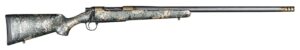 Christensen Arms 8010631500 Ridgeline FFT 6.8 Western 3+1 20" Carbon Fiber/Threaded Barrel, Burnt Bronze Cerakote, Green with Black/Tan Accents Stock