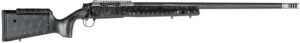 Christensen Arms 8010700200 ELR  300 PRC 3+1 26" Target Profile Carbon Fiber Barrel, Black Nitride Finish, Black with Gray Webbing Stock