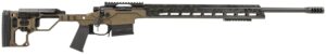 Christensen Arms 8010300902 Modern Precision  6.5 Creedmoor 24" Threaded Carbon Fiber Barrel 5+1, Black Nitride Finish, Desert Brown Anodized Folding Stock, Polymer Grip
