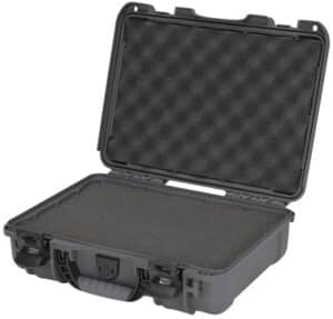 Nanuk 9101007 910  Waterproof Graphite Resin w/ Foam Padding&Airline Approved