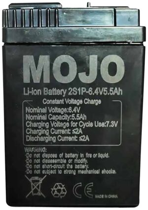 Mojo Outdoors HW2519 Mallard King  Black 6.0 Volts 5.5 mAh