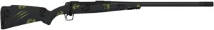 Fierce Firearms ROG7PRC24BFF Carbon Rogue  Full Size 7mm PRC 3+1 24" Hand Lapped/Match Grade Threaded Barrel, Black Cerakote Steel Receiver, Forest Camo Fierce Rogue Carbon Fiber Stock