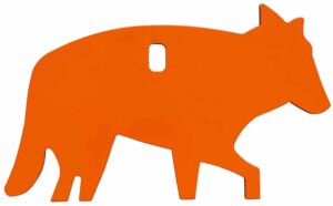Champion Targets 44917C Impact Steel Coyote Target Rimfire Orange
