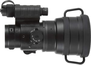 AGM Global Vision 16CO2123284111 Comanche-22 3AW1 Night Vision Rifle Scope Black Unity 1x80mm Gen 3 Auto-Gated Level 1