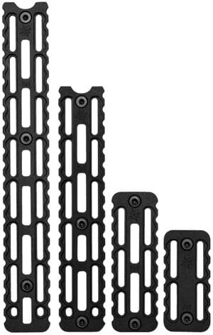 Seekins Precision 0010560097 ARCA Rail 3.5 Slot M-LOK 8"  Black Anodized