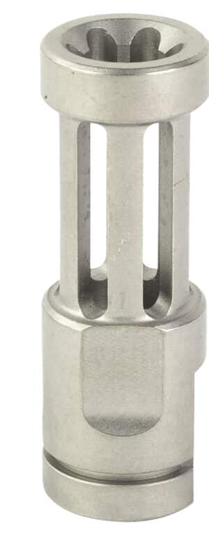 Samson 040606200 Flash Hider  Stainless Steel, Fits Ruger 10/22