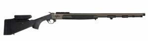 Traditions R74665050B Pursuit XT Pro 45 Cal Tungsten Cerakote 26" Fluted/Threaded w/VAPR Twist Barrel, Black Adj Cheek Piece & LOP Synthetic Stock