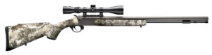 Traditions CR5-843304434 NitroFire VAPR w/Scope 50 Cal 209 Primer 26" Sniper Gray Cerakote Fluted & Tapered Barrel, Drilled & Tapped Receiver, Veil Alpine Fixed Synthetic Stock, 3-9x40mm Duplex