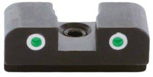 AmeriGlo XD191R Tritium Rear Sight for Springfield XD/Hellcat  Green Tritium White Outline Rear
