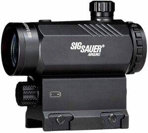 Sig Sauer Airguns AIRR5 AIR R5 Mini Red Dot Sight  Black Anodized 1 x 20 mm 3 MOA Red Dot