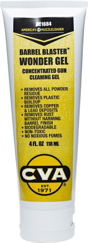 CVA AC1684 Barrel Blaster Wonder Gel Against Lead Build Up 4 oz Squeeze Tube