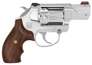 Diamondback DB075AS701 SDR  Exclusive Grip 357 Mag/38 Special +P 6 Shot Polished Stainless Steel Barrel, Stainless Steel Frame & Cylinder, Hogue Wood Grip