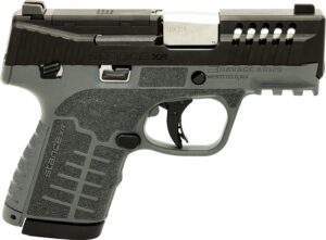 Savage Arms 67058 Stance XR 9mm 13+1 3.20" Natural Black Nitride Ported Stainless Steel Slide Gray Glass Filled Nylon Grip Ambidextrous