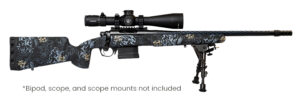 Horizon Firearms RF017S472214T19 Vandal Prime 25 Creedmoor 22" Black Spiral Fluted Threaded Barrel, Drilled & Tapped Receiver, Textured Iota EKO Carbon Fiber Stock