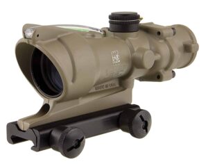 Trijicon TA31C100380 ACOG  4x32mm Crosshair Reticle FDE