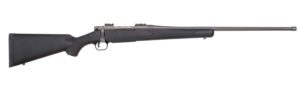 Mossberg 28262 Patriot  Full Size 400 Legend 4+1 20" Stainless Cerakote Threaded Barrel, Drilled  Stainless Cerakote Stainless Steel Receiver, Black Fixed Synthetic Stock