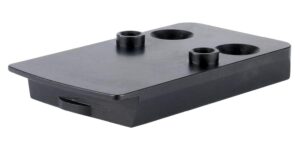 Trijicon AC32124 RMRcc Mount Plate Black 7075 Aluminum Fits Sig P365 Gen II