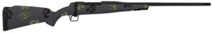 Fierce Firearms TWROG7PRC24BF Twisted Rogue 7mm PRC 24" Black Cerakote Steel Threaded Barrel, Black Cerakote Drilled & Tapped Steel Receiver, LR Negative Comb Forest Camo Carbon Fiber Stock