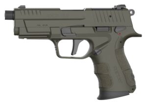 Retay USA RXP22OD10TH RXP  22 LR 10+1 4" Black Threaded Barrel, OD Green Cerakote RMR/RMSc Optic Ready/Serrated Slide, OD Green Cerakote Polymer Frame w/Accessory Rail, Textured Grip