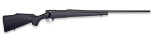 Weatherby VHS223RR0T Vanguard Obsidian 223 Rem 5+1 20" Blued Heavy Threaded Barrel, Blued Drilled & Tapped Steel Receiver, Monte Carlo Black Polymer Stock