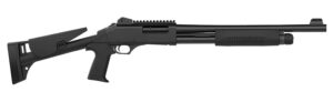 Dickinson LLC TAC4ST Tac-4 ST 12 Gauge Pump 3" 5+1 Black Steel Barrel, Matte Black Picatinny Rail Receiver, Adj Comb Synthetic Stock, Black Polymer Grip
