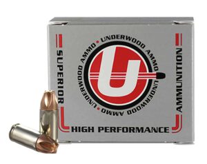 Underwood Ammo 817 Xtreme Defense  9mmLuger+P+ 90gr Solid Monolithic 20 Per Box/10 Case
