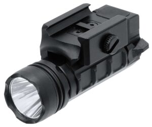 Leapers LTELP123RA  Pistol Light Black Aluminum 400 Lumens Picatinny Mount