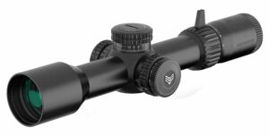 Swampfox Optics TWK525563M Warhawk  Black 5-25x56mm 34mm Tube Sharpshooter MOA Reticle