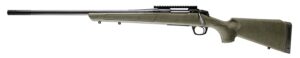 CVA CR3991GLH Cascade XT 300 Win Mag 3+1  24" Graphite Black Cerakote Fluted Threaded Barrel, Graphite Black Cerakote Picatinny Rail, Fixed OD Green w/Black Webbing Synthetic Stock, Left Hand