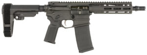 Cobalt Kinetics CKPROLITE30075BLK Pro Lite  300 Blackout 30+1 7.50" Black Melonite Barrel, Black Aluminum Receiver w/Picatinny Rail, Black Polymer SB Tactical SBA3 Brace, Black Polymer Grip