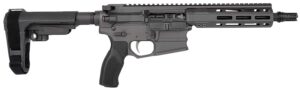 Cobalt Kinetics CKPROLITE30075CHARCOAL Pro Lite  300 Blackout 30+1 7.50" Black Melonite Barrel, Charcoal Aluminum Receiver w/Picatinny Rail, Black Polymer SB Tactical SBA3 Brace, Black Polymer Grip