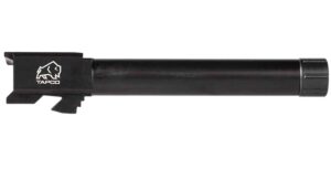 Tapco TAP22018 Conversion  9mm Luger Fits Glock 22 Gen3-4 Threaded, Black Nitride, Thread Protector