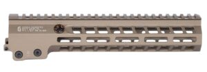 Geissele Automatics 051658S Super Modular Rail MK14 DDC Aluminum 10.50" Long