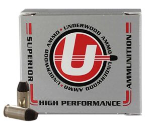 Underwood Ammo 730   380ACP 100gr Hard Cast Flat Nose 20 Per Box/10 Case