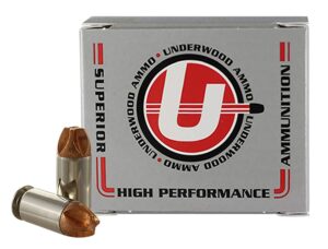 Underwood Ammo 844Underwood Ammo 844 Xtreme Defense 45ACP+P 135gr Solid Monolithic 20 Per Box/10 Case