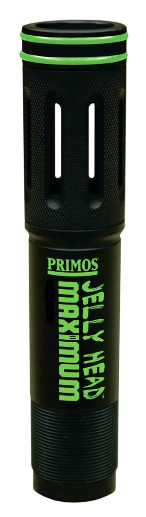 Primos 69409 JellyHead Maximum  Benelli/Beretta Mobil 20 Gauge Turkey Ported Steel Black-T Coating