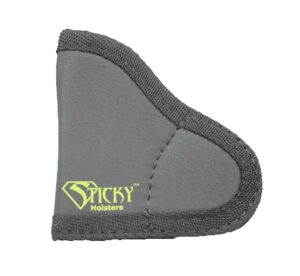 Sticky Holsters SM1NAAPUG SM-1  IWB Size Small Size 1 Black/Green Latex Free Rubber Fits NAA Pug Ambidextrous