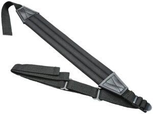 Butler Creek 26742 Ultra Padded Rifle Sling Black Nylon 72" OAL Rifle