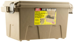 MTM Case-Gard TMC308 Tactical Mag Can  Flat Dark Earth Polymer 308 Win 7.62x51mm NATO Fits AR-Platform