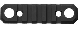 GrovTec US Inc GTSW231 3.1 Inch 5 Slot with Push Button Bases Keymod  Black Anodized
