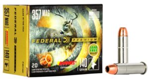 Federal P357XB1 Premium  357Mag 140gr Barnes Expander BRX 20 Per Box/10 Case
