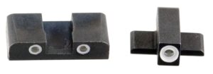 AmeriGlo SG161 Classic Tritium Sight Set for Sig Sauer  Green Tritium White Outline Front Sight-Green Tritium White Outline Rear Sight