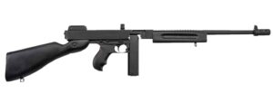 Thompson T1C 1927A-1 Commando Carbine 45 ACP Caliber with 16.50" Barrel, 20+1 Capacity (Stick), Black Parkerized Metal Finish, Black Fixed Stock Right Hand Includes Black Nylon Sling